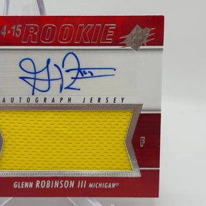 2014-15 SPX Basketball - Glenn Robinson III RPA /499 Rookie Auto FRENLY BRICKS - Open 7 Days