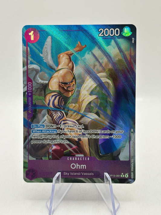 One Piece TCG Ohm OP15-061 R* Alternate Art FRENLY BRICKS - Open 7 Days