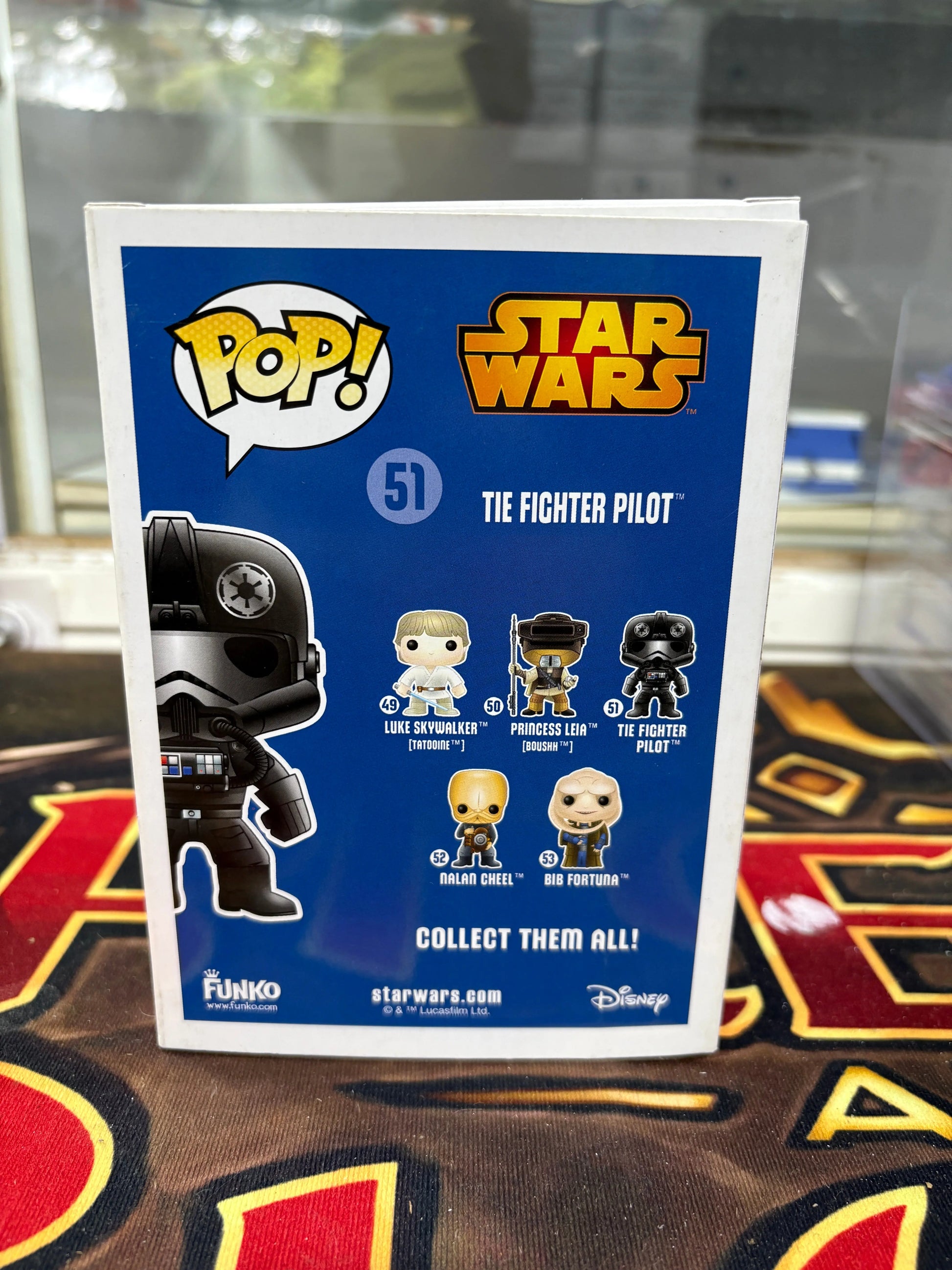 Funko Pop! Star Wars Tie Fighter Pilot #51 New York Comic Con Limited Edition FRENLY BRICKS - Open 7 Days