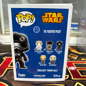 Funko Pop! Star Wars Tie Fighter Pilot #51 New York Comic Con Limited Edition FRENLY BRICKS - Open 7 Days