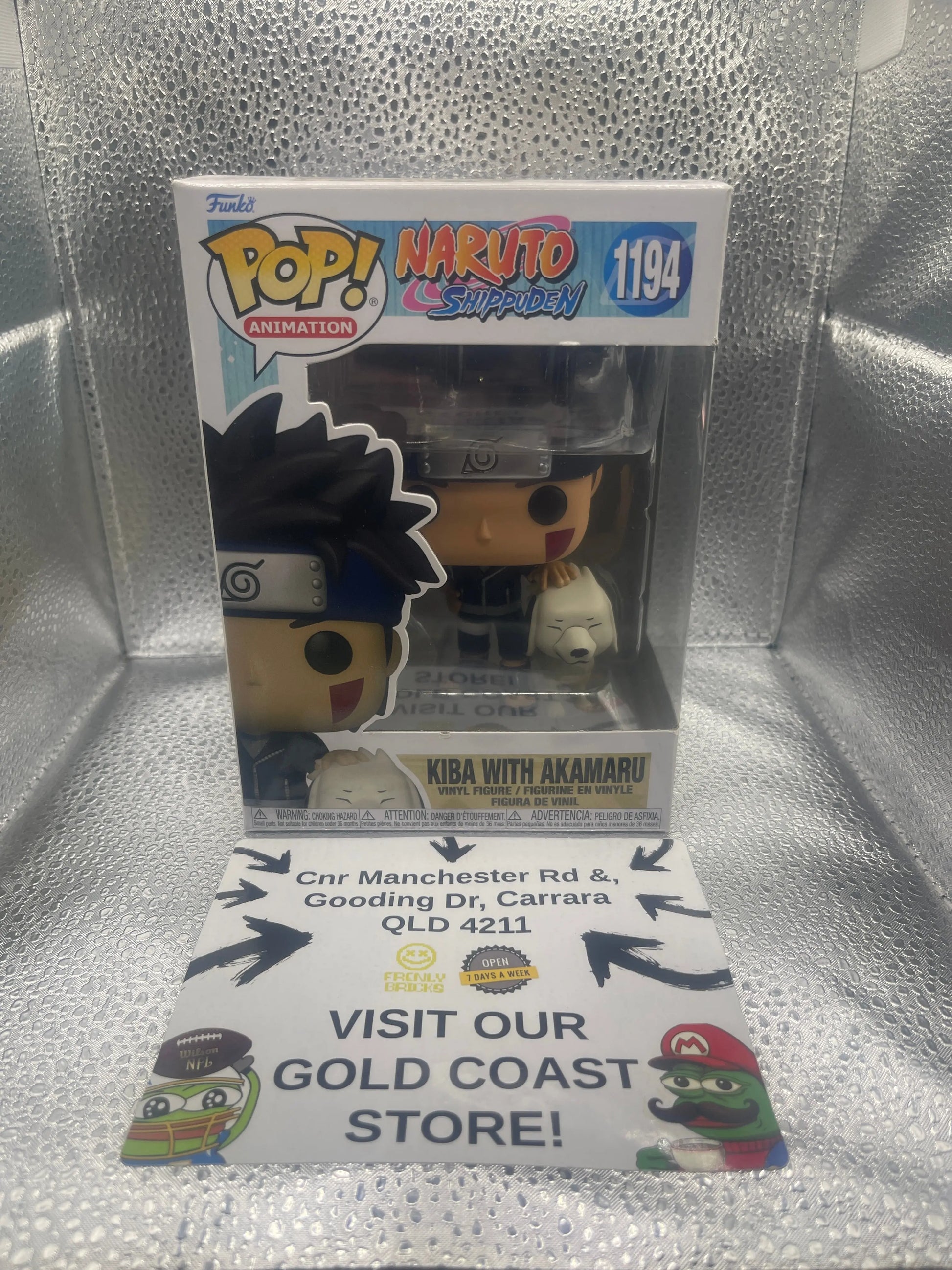 Funko Pop! Vinyl: Naruto Shippuden - Kiba With Akamaru #1194 FRENLY BRICKS - Open 7 Days