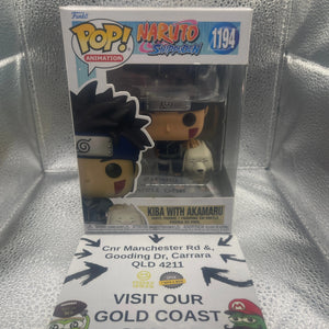 Funko Pop! Vinyl: Naruto Shippuden - Kiba With Akamaru #1194 FRENLY BRICKS - Open 7 Days
