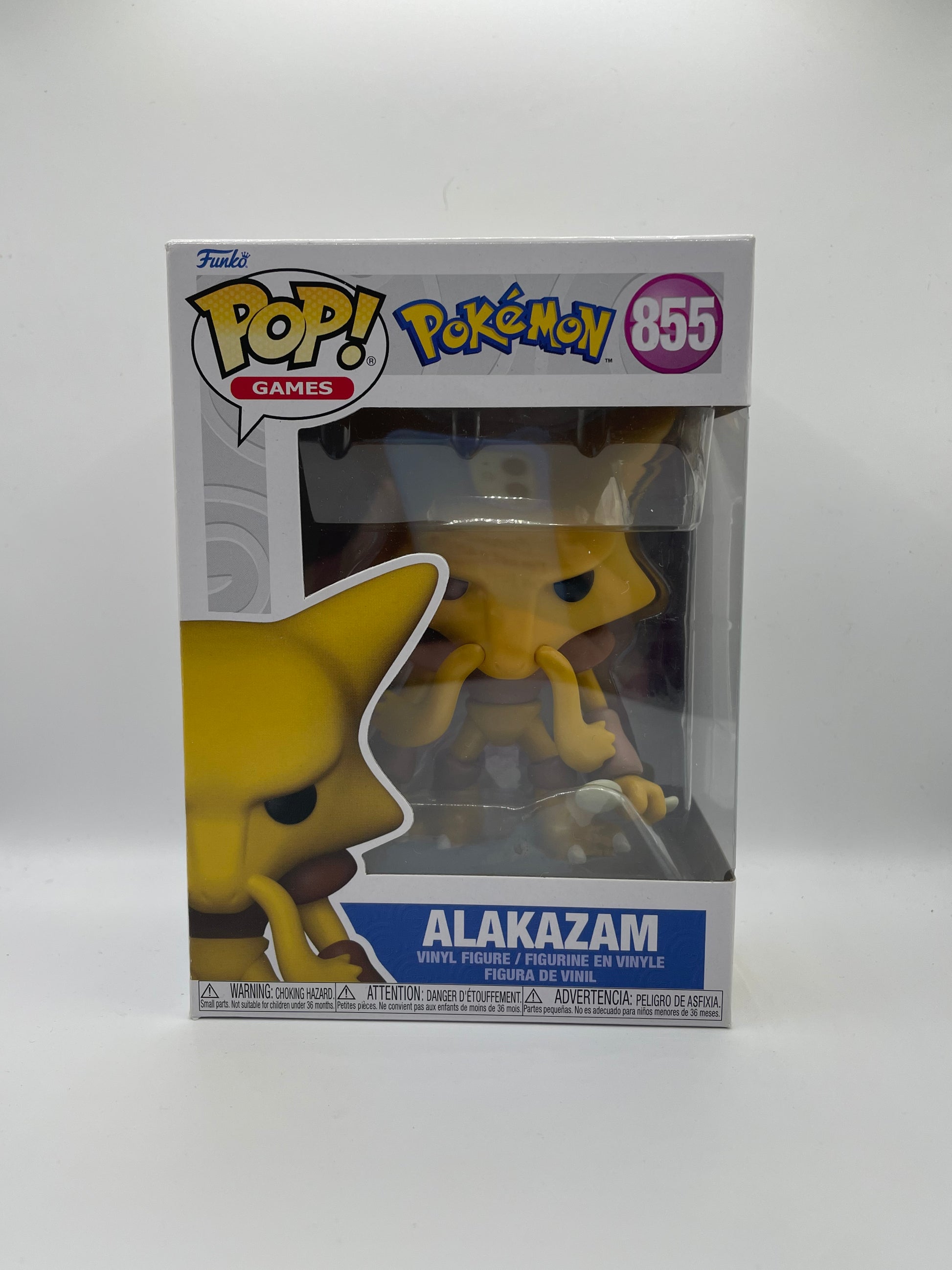 Funko POP! Games Pokemon #855 Alakazam FRENLY BRICKS - Open 7 Days