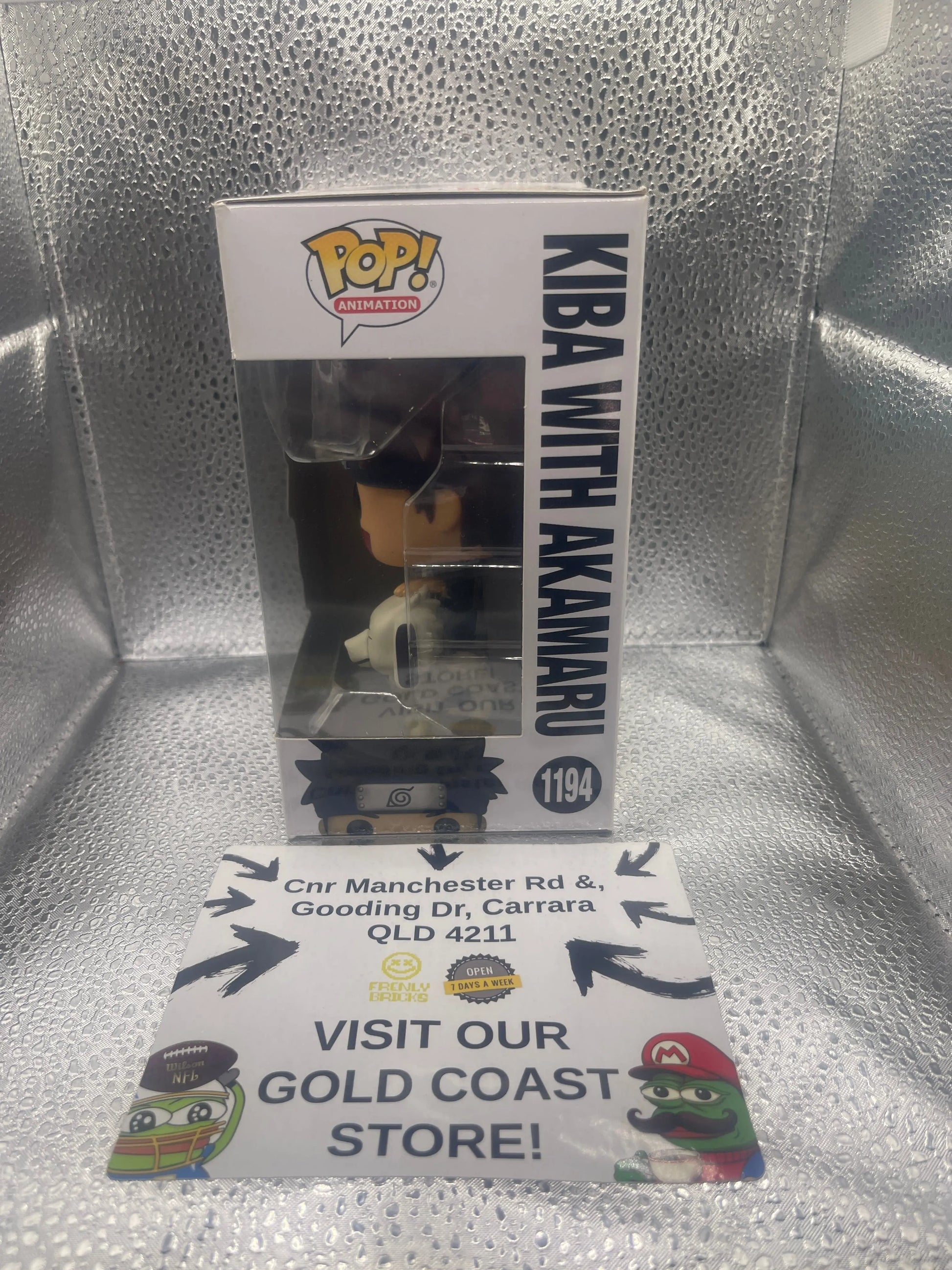 Funko Pop! Vinyl: Naruto Shippuden - Kiba With Akamaru #1194 FRENLY BRICKS - Open 7 Days