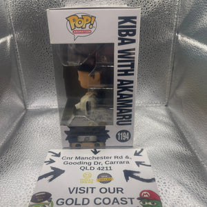 Funko Pop! Vinyl: Naruto Shippuden - Kiba With Akamaru #1194 FRENLY BRICKS - Open 7 Days