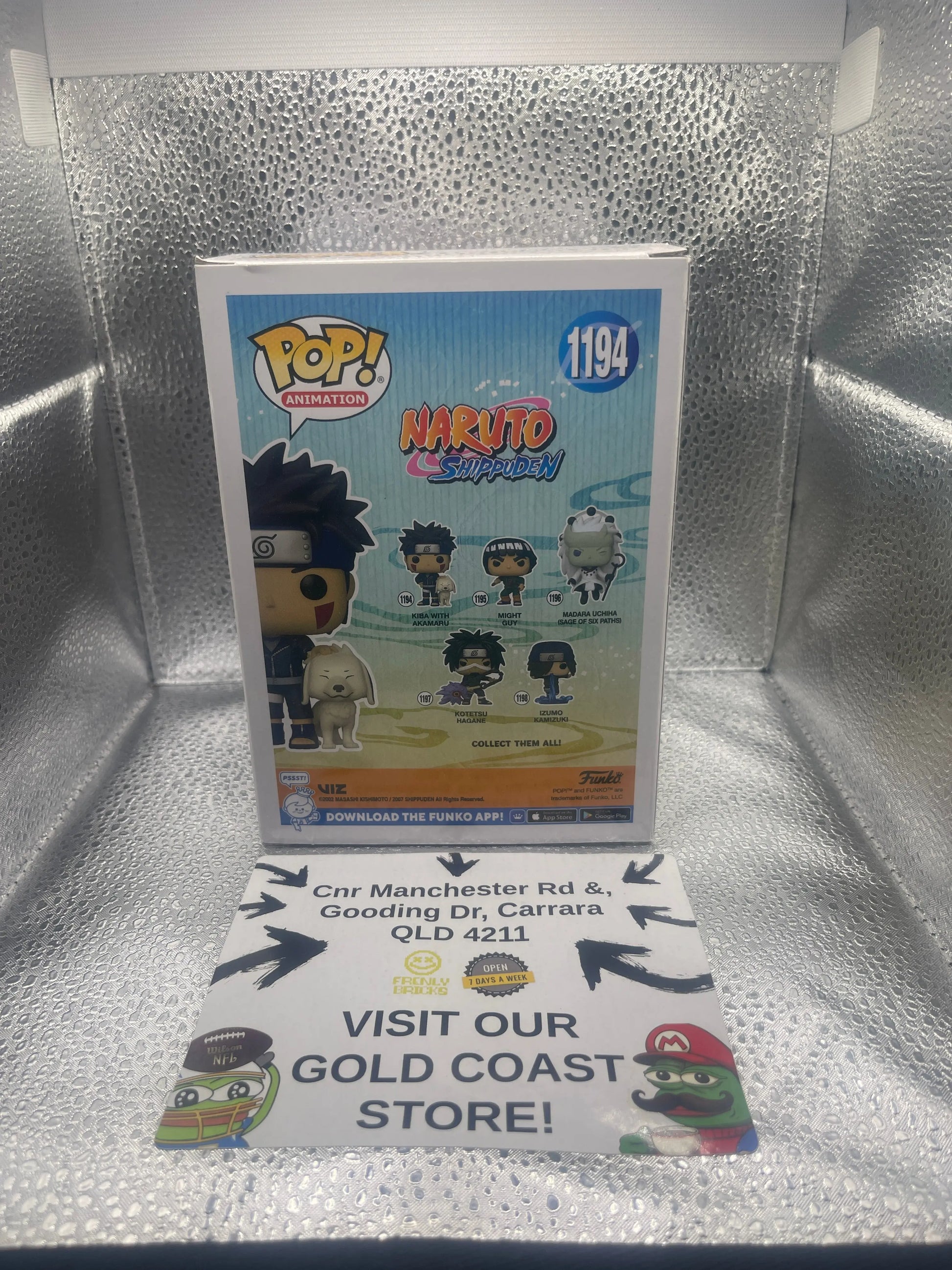 Funko Pop! Vinyl: Naruto Shippuden - Kiba With Akamaru #1194 FRENLY BRICKS - Open 7 Days