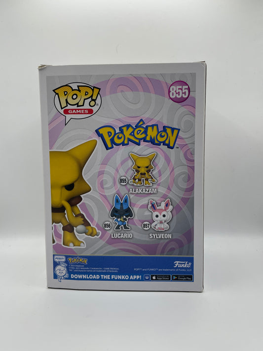 Funko POP! Games Pokemon #855 Alakazam FRENLY BRICKS - Open 7 Days