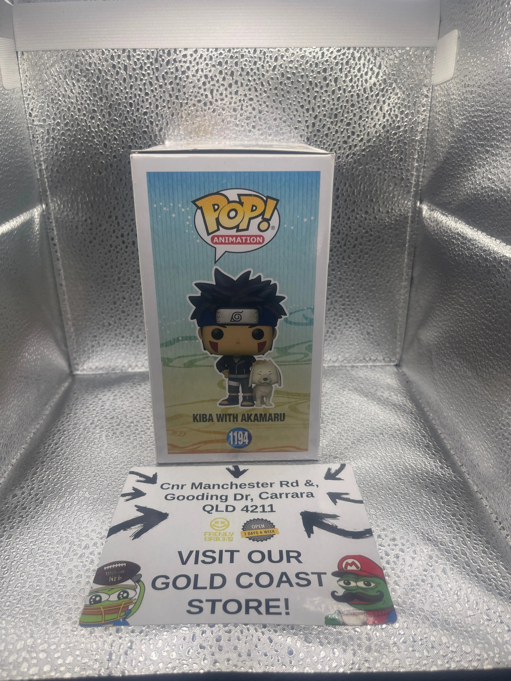 Funko Pop! Vinyl: Naruto Shippuden - Kiba With Akamaru #1194 FRENLY BRICKS - Open 7 Days