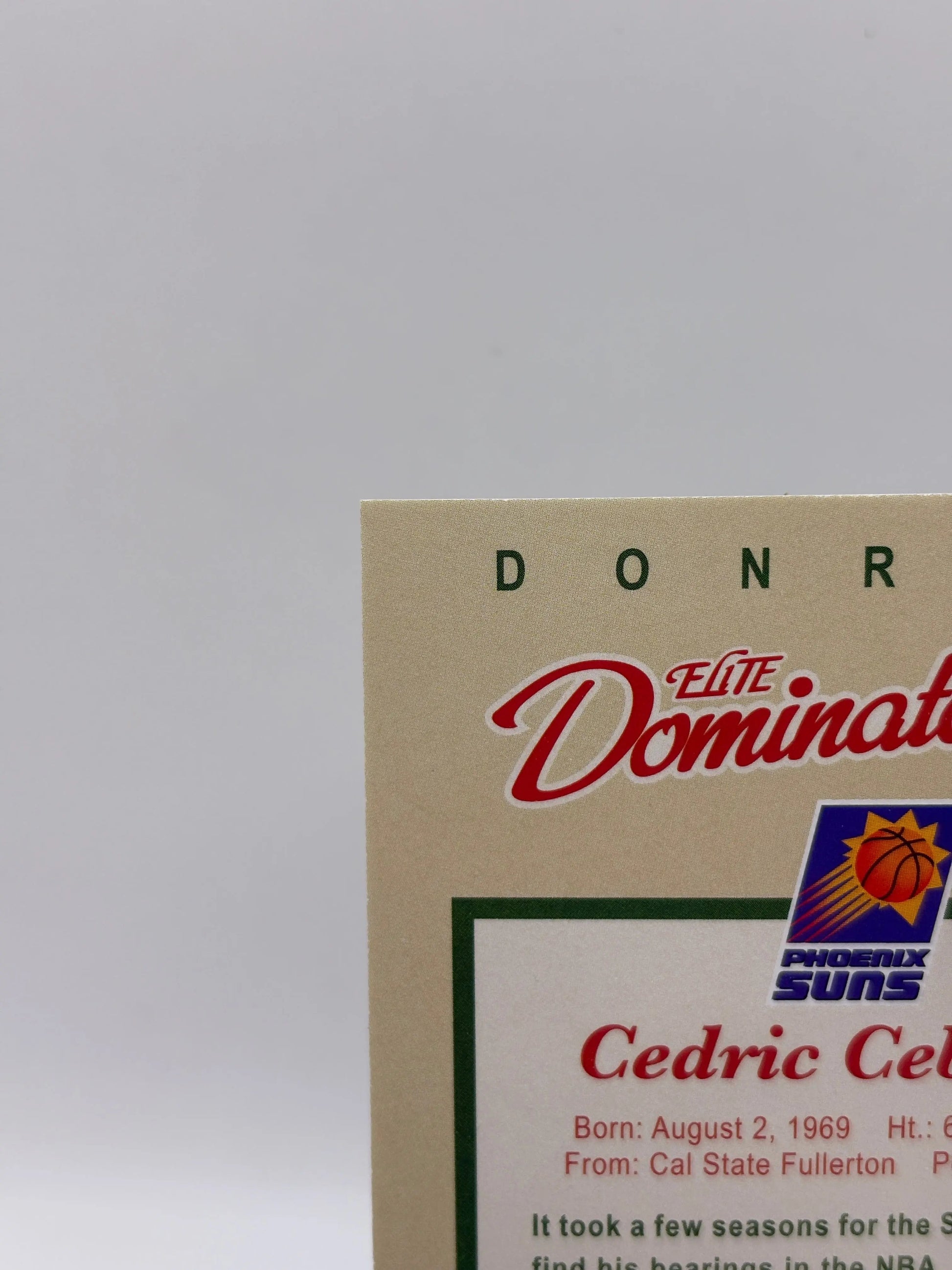 2014-15 Panini Donruss Basketball #24 Cedric Ceballos Auto /149 Elite Dominators FRENLY BRICKS - Open 7 Days