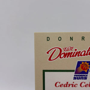 2014-15 Panini Donruss Basketball #24 Cedric Ceballos Auto /149 Elite Dominators FRENLY BRICKS - Open 7 Days