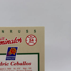 2014-15 Panini Donruss Basketball #24 Cedric Ceballos Auto /149 Elite Dominators FRENLY BRICKS - Open 7 Days