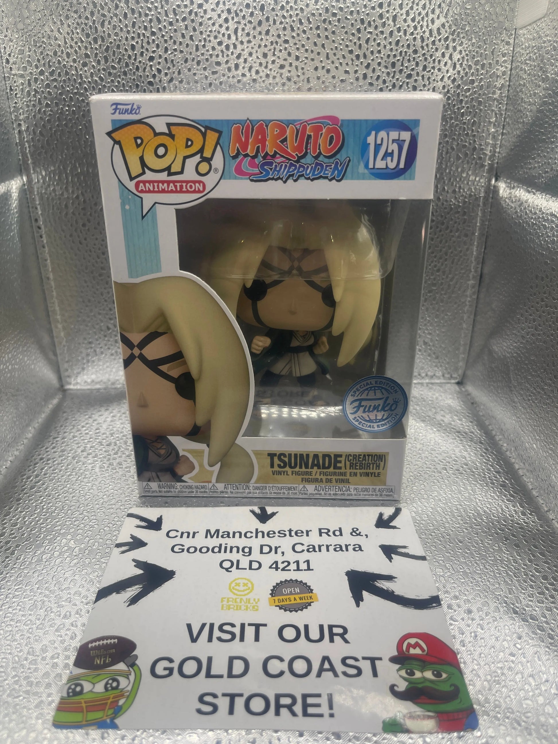 FUNKO POP! Anime Animation Naruto Shippuden Tsunade (Creation Rebirth) #1257 SE FRENLY BRICKS - Open 7 Days