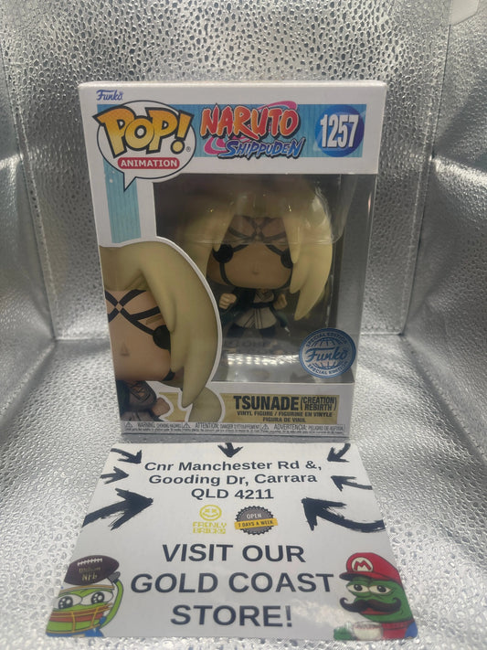 FUNKO POP! Anime Animation Naruto Shippuden Tsunade (Creation Rebirth) #1257 SE FRENLY BRICKS - Open 7 Days