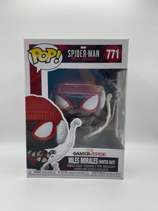 Funko POP! Marvel spider-man Miles Morales #771 Miles Morales (winter suit) FRENLY BRICKS - Open 7 Days