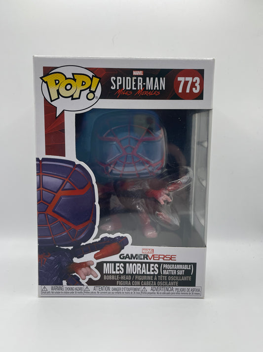 Funko POP! Marvel spider-man Miles Morales #773 Miles Morales (programmable matter suit) FRENLY BRICKS - Open 7 Days