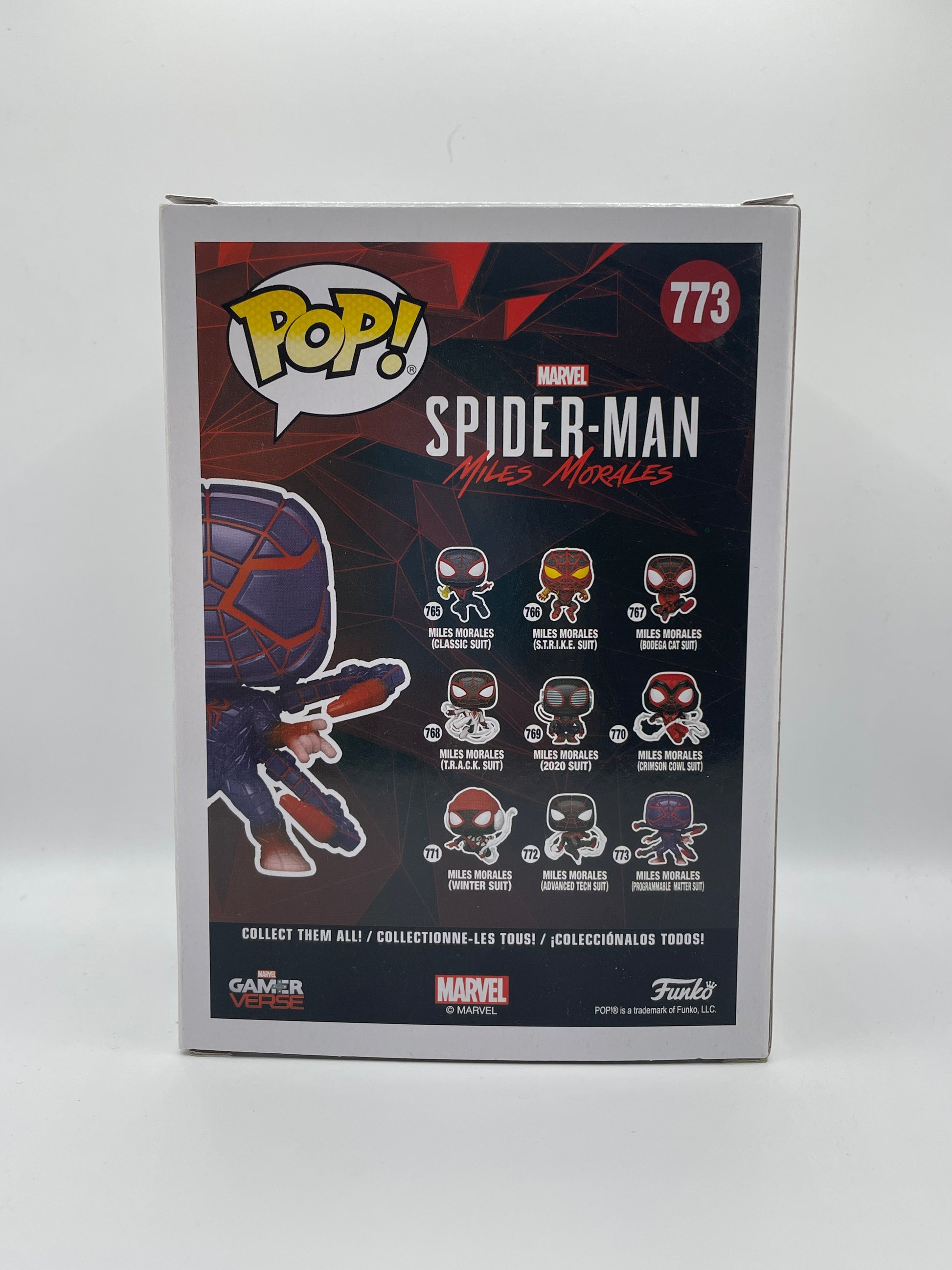 Funko POP! Marvel spider-man Miles Morales #773 Miles Morales (programmable matter suit) FRENLY BRICKS - Open 7 Days