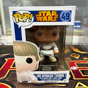 Star Wars - Luke Skywalker (Tatooine) Pop Vinyl #49 FRENLY BRICKS - Open 7 Days