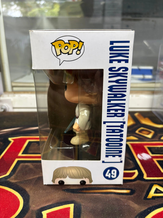 Star Wars - Luke Skywalker (Tatooine) Pop Vinyl #49 FRENLY BRICKS - Open 7 Days