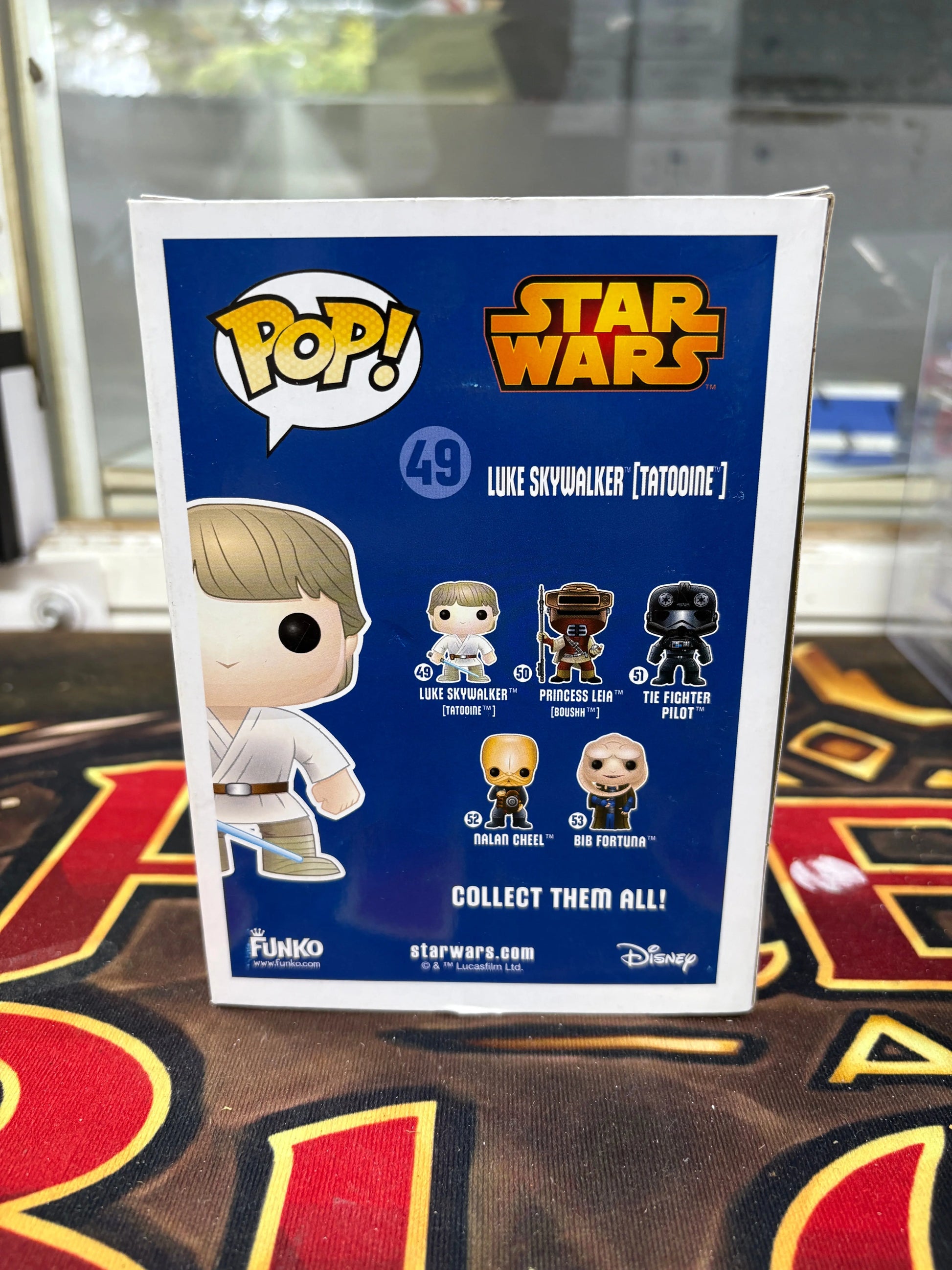 Star Wars - Luke Skywalker (Tatooine) Pop Vinyl #49 FRENLY BRICKS - Open 7 Days