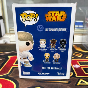 Star Wars - Luke Skywalker (Tatooine) Pop Vinyl #49 FRENLY BRICKS - Open 7 Days