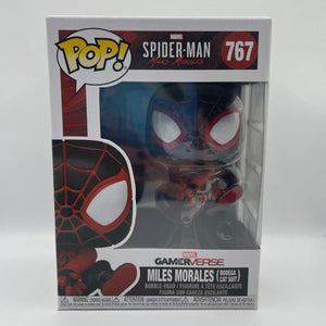 Funko POP! Marvel spider-man  Miles Morales #767 Miles Morales (bodega cat suit) FRENLY BRICKS - Open 7 Days
