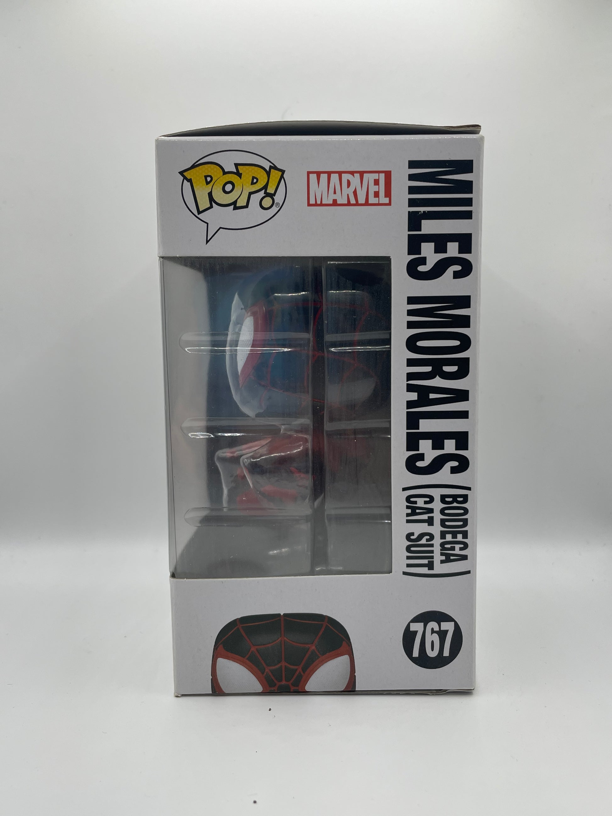 Funko POP! Marvel spider-man  Miles Morales #767 Miles Morales (bodega cat suit) FRENLY BRICKS - Open 7 Days