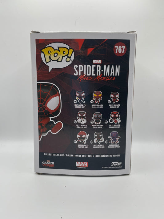 Funko POP! Marvel spider-man  Miles Morales #767 Miles Morales (bodega cat suit) FRENLY BRICKS - Open 7 Days