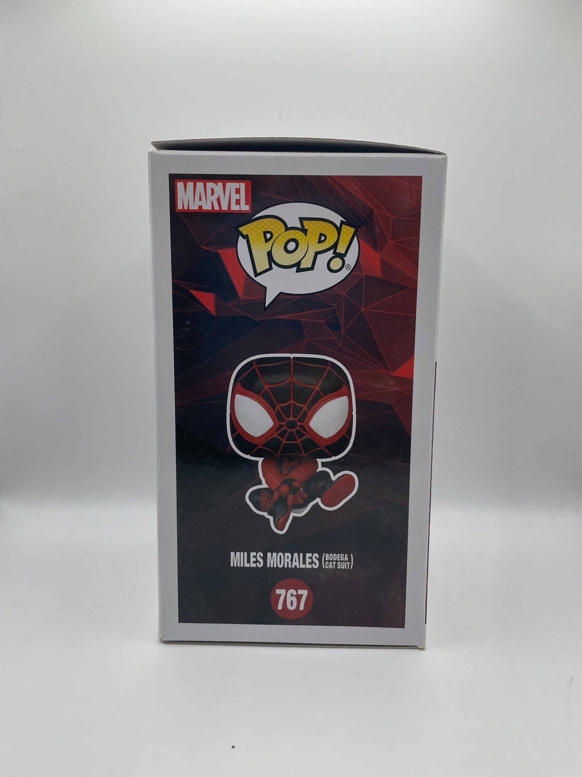 Funko POP! Marvel spider-man  Miles Morales #767 Miles Morales (bodega cat suit) FRENLY BRICKS - Open 7 Days