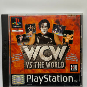 WCW Vs The World Sony PlayStation 1 PS1 Complete With Manual Tested Pal FRENLY BRICKS - Open 7 Days