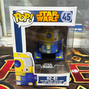 Funko Pop R2-B1 Exclusive Bobble Head # 45 Star Wars Vinyl Figure FRENLY BRICKS - Open 7 Days