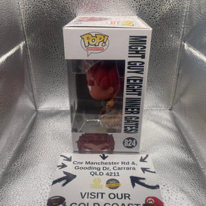 Funko Pop Naruto Shippuden 824 Might Guy Eight Inner Gates Glow FRENLY BRICKS - Open 7 Days