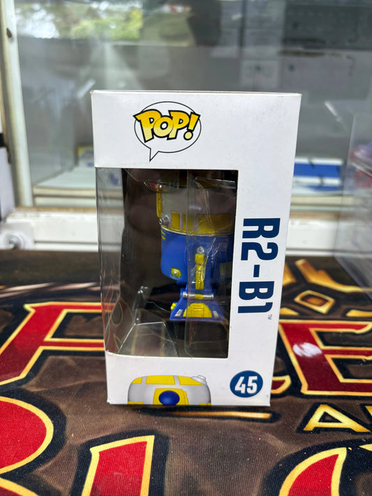 Funko Pop R2-B1 Exclusive Bobble Head # 45 Star Wars Vinyl Figure FRENLY BRICKS - Open 7 Days