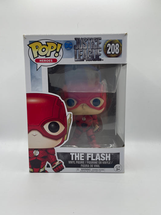 Funko POP! Heroes DC Justice League #208 The Flash FRENLY BRICKS - Open 7 Days