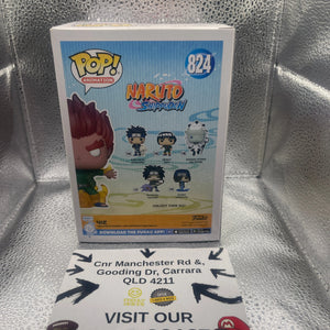 Funko Pop Naruto Shippuden 824 Might Guy Eight Inner Gates Glow FRENLY BRICKS - Open 7 Days