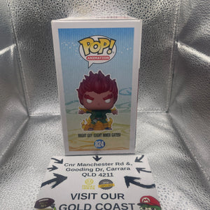Funko Pop Naruto Shippuden 824 Might Guy Eight Inner Gates Glow FRENLY BRICKS - Open 7 Days