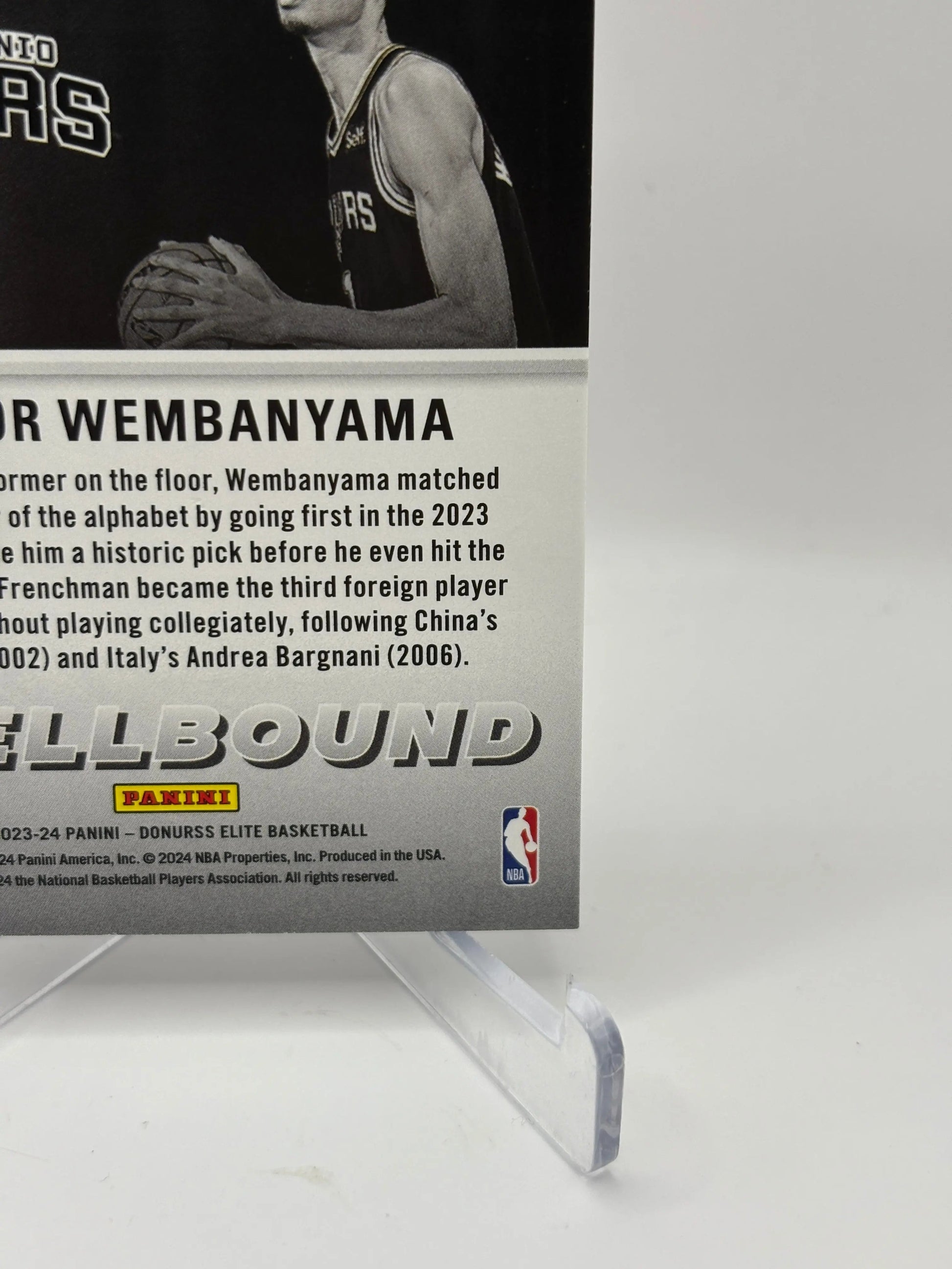 2023-24 Panini Donruss Elite #5 Victor Wembanyama Spellbound A FRENLY BRICKS - Open 7 Days