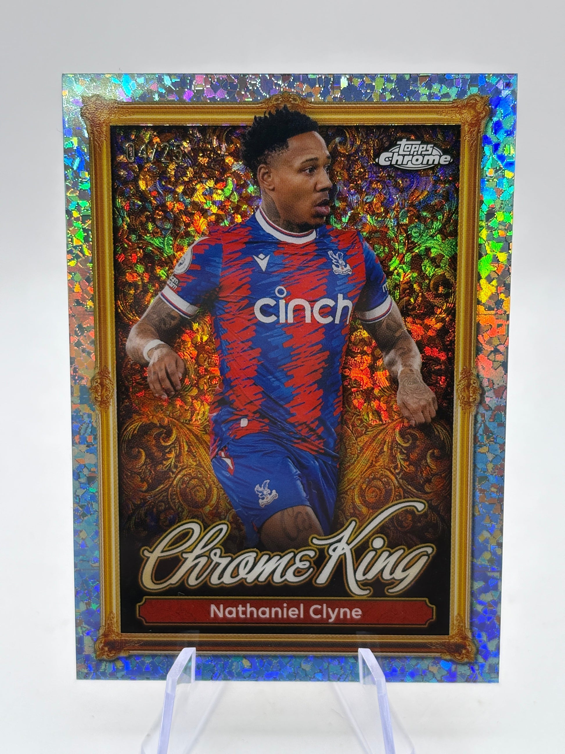2025-26 Topps Chrome Premier League Chrome King Nathaniel Clyne Diamond /25 FRENLY BRICKS - Open 7 Days