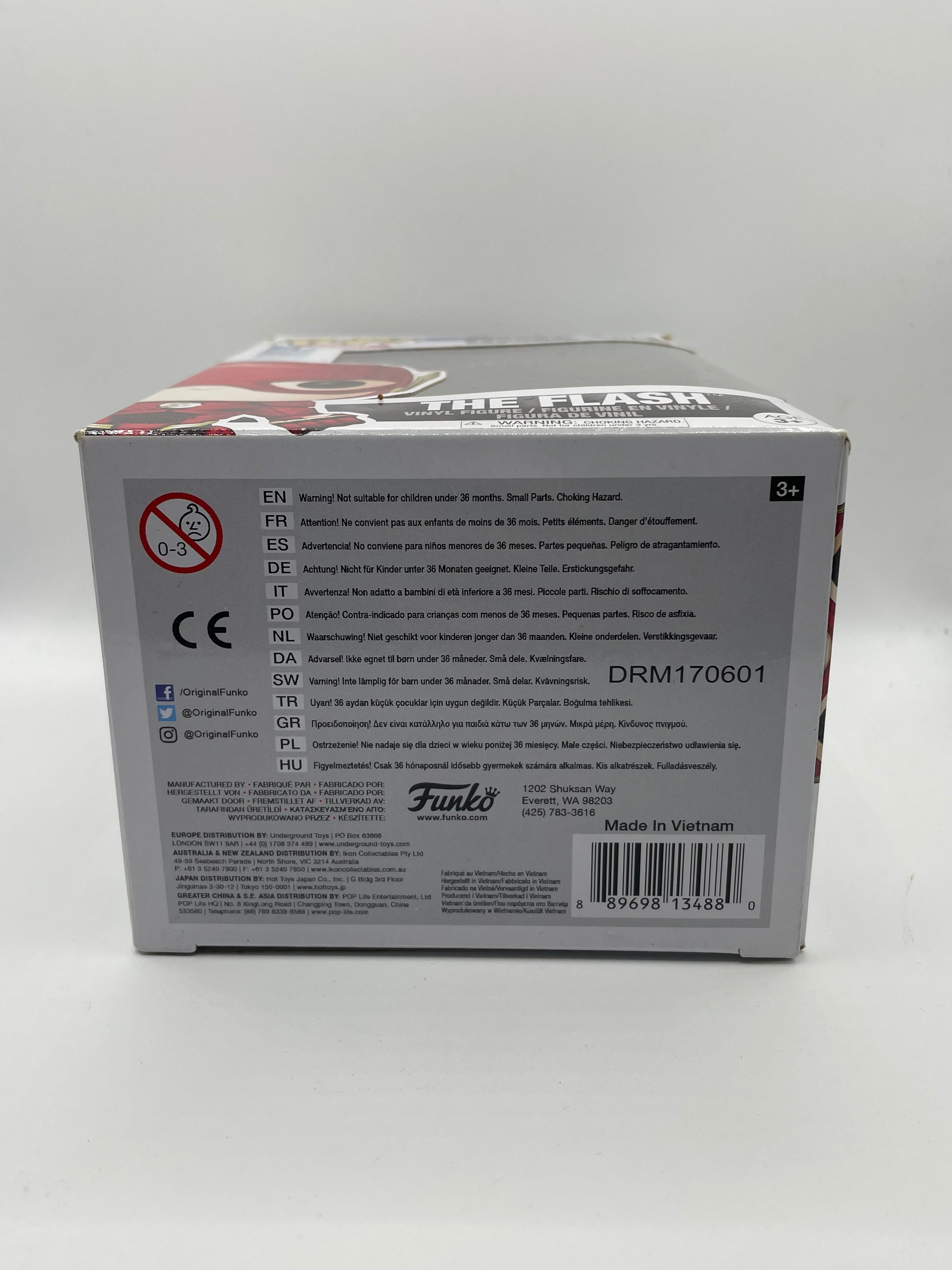 Funko POP! Heroes DC Justice League #208 The Flash FRENLY BRICKS - Open 7 Days