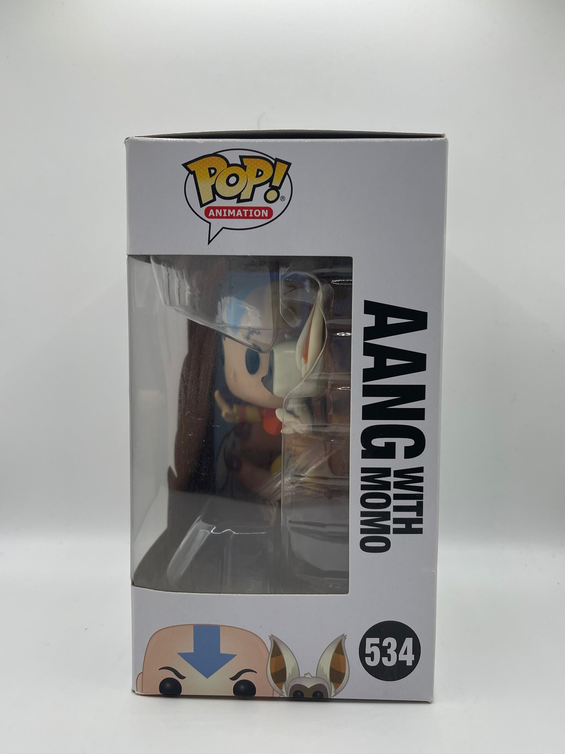 Funko POP! Animation Avatar the last air bender #534 Aang with momo FRENLY BRICKS - Open 7 Days