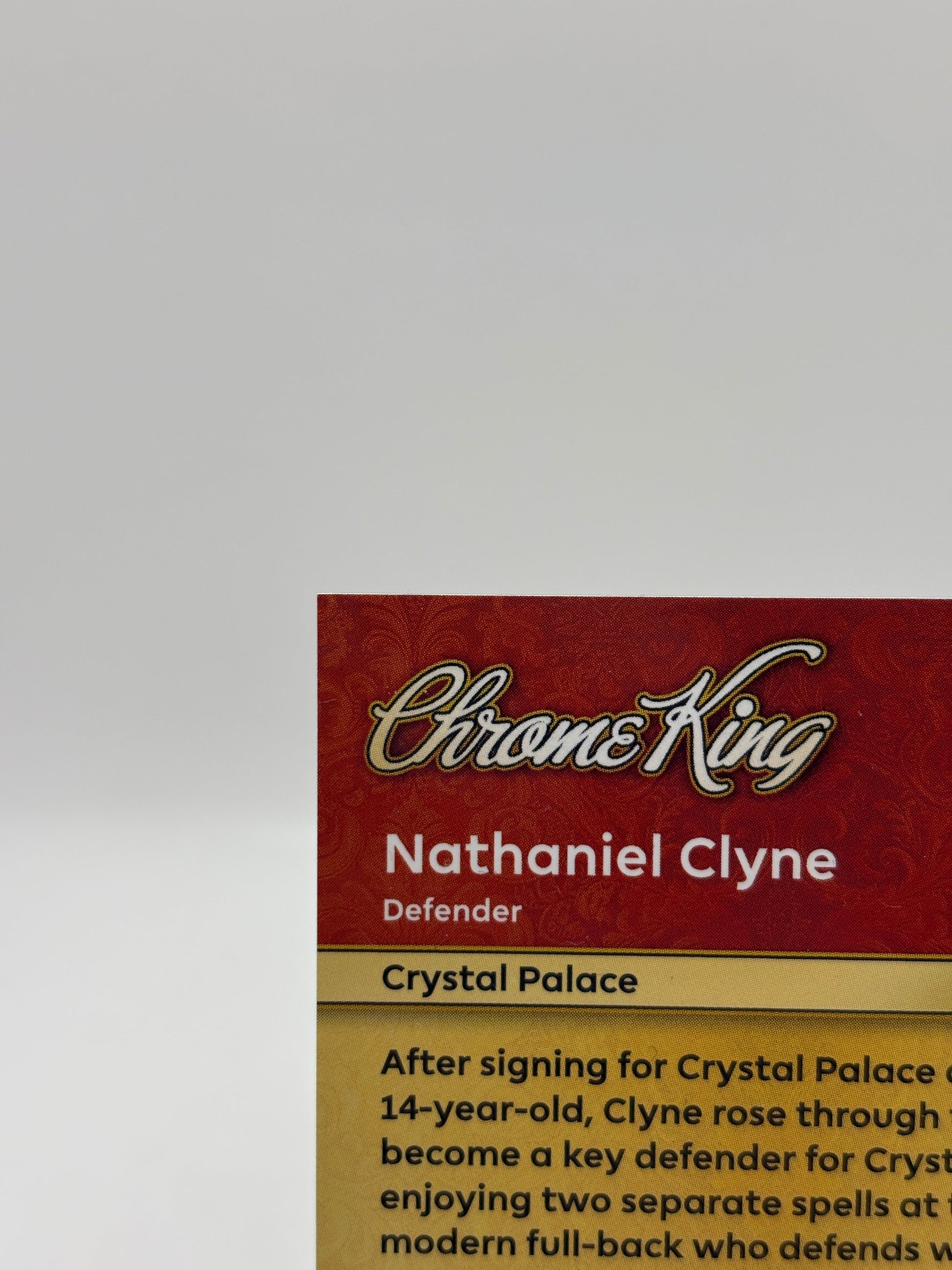 2025-26 Topps Chrome Premier League Chrome King Nathaniel Clyne Diamond /25 FRENLY BRICKS - Open 7 Days