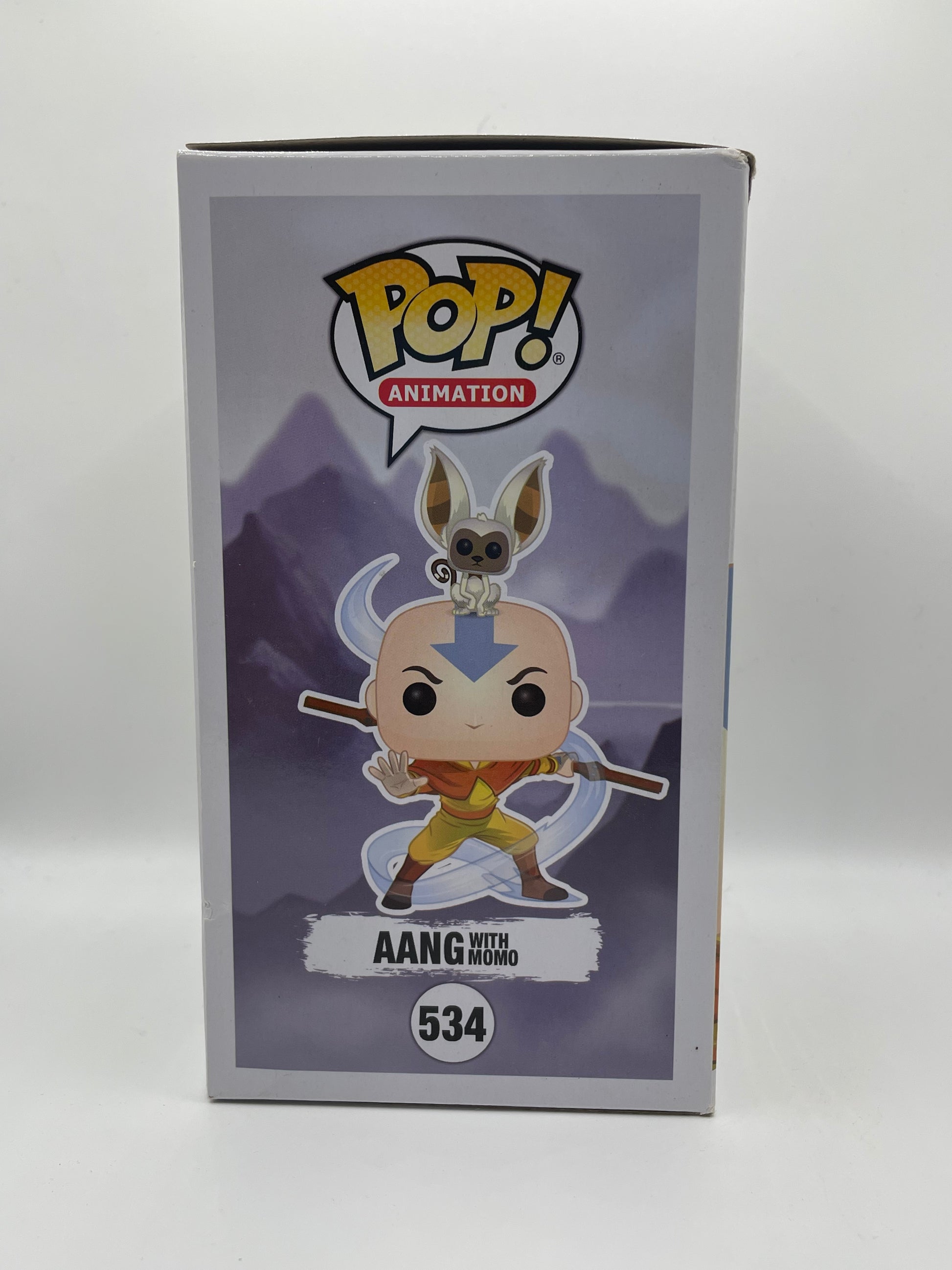 Funko POP! Animation Avatar the last air bender #534 Aang with momo FRENLY BRICKS - Open 7 Days