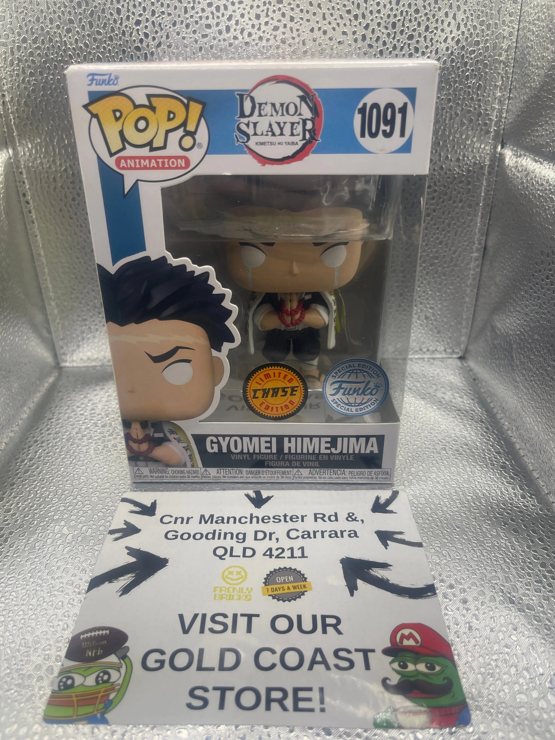Funko Pop Demon Slayer #1091 Gyomei Himejima Chase Special Edition FRENLY BRICKS - Open 7 Days