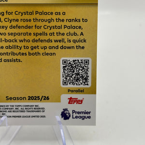 2025-26 Topps Chrome Premier League Chrome King Nathaniel Clyne Diamond /25 FRENLY BRICKS - Open 7 Days