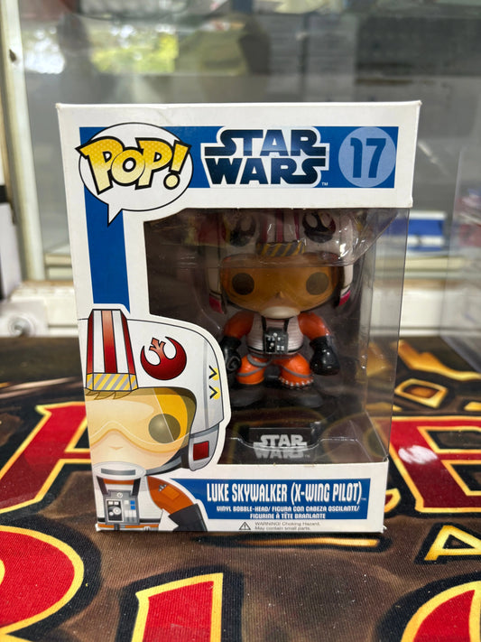 Funko Pop! Vinyl - Luke Skywalker X-Wing Pilot (Star Wars) #17 FRENLY BRICKS - Open 7 Days