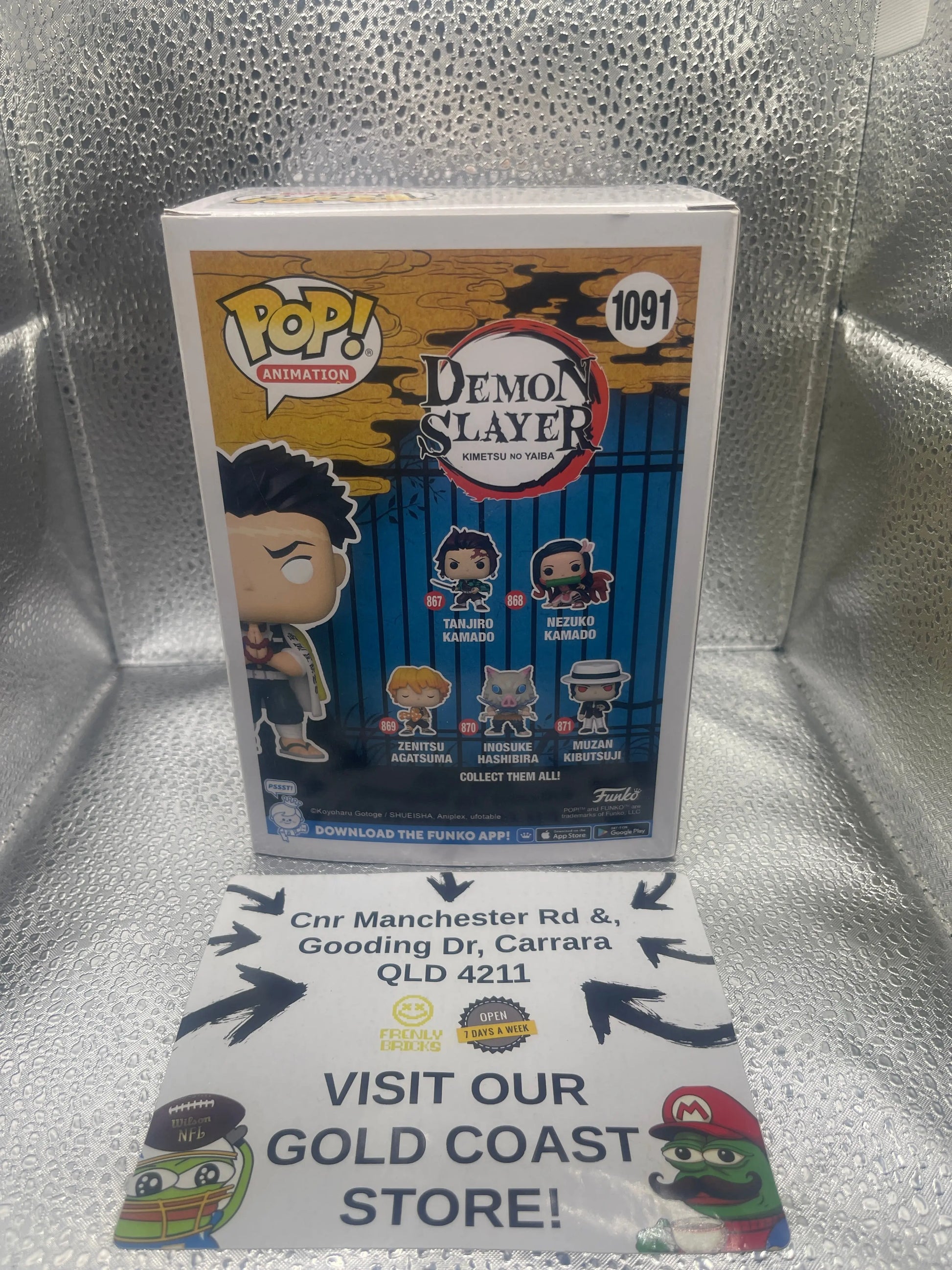 Funko Pop Demon Slayer #1091 Gyomei Himejima Chase Special Edition FRENLY BRICKS - Open 7 Days