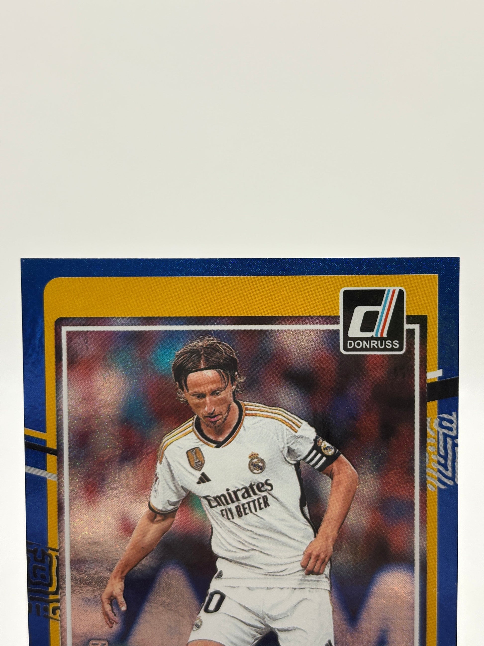 Luka Modric 2023-24 Donruss Soccer Blue Holo /49 #122 Real Madrid FRENLY BRICKS - Open 7 Days