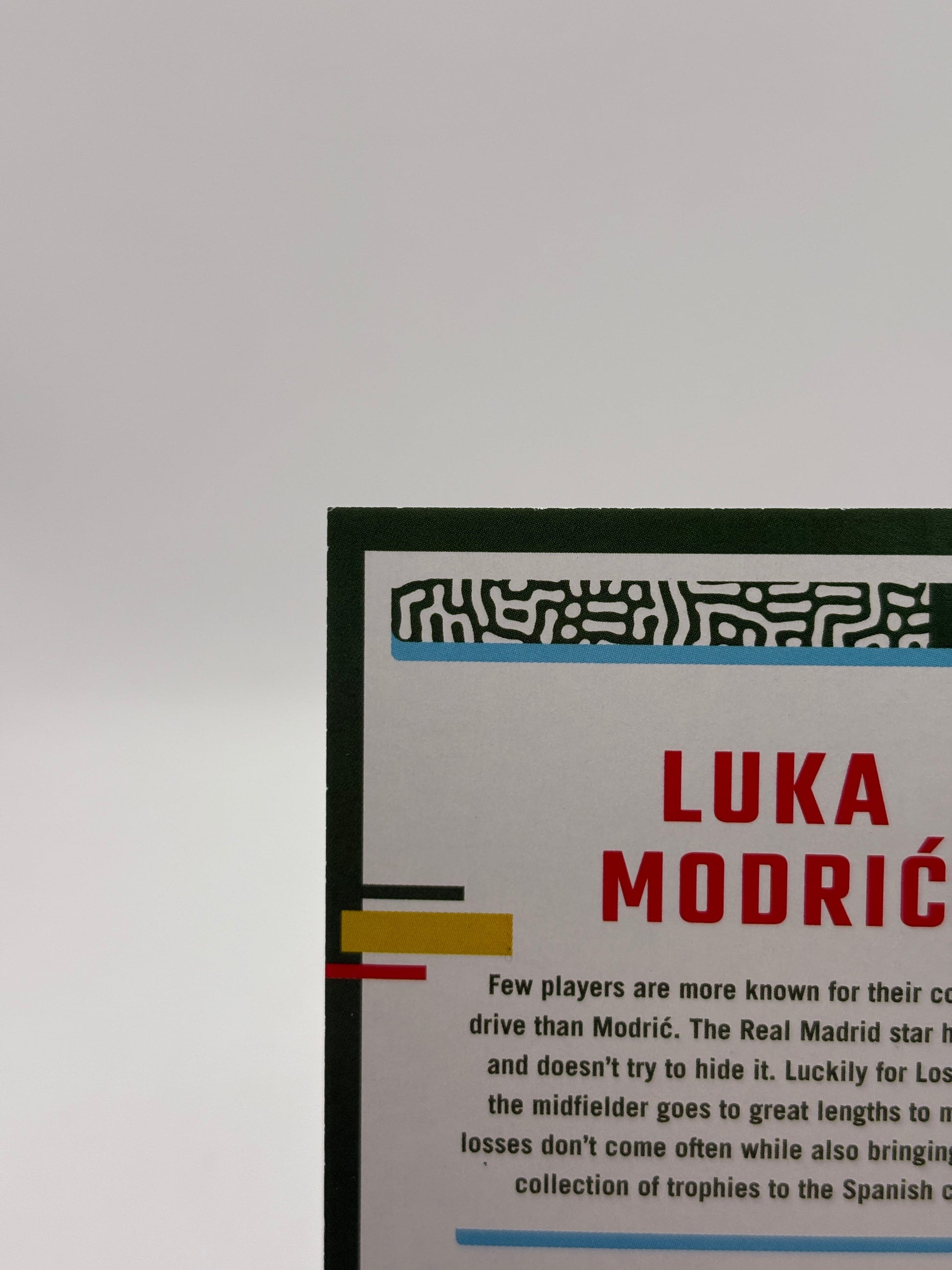 Luka Modric 2023-24 Donruss Soccer Blue Holo /49 #122 Real Madrid FRENLY BRICKS - Open 7 Days