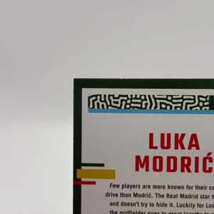 Luka Modric 2023-24 Donruss Soccer Blue Holo /49 #122 Real Madrid FRENLY BRICKS - Open 7 Days
