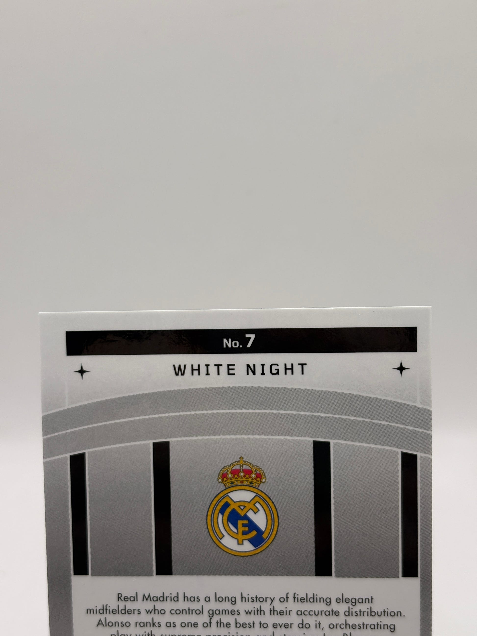 2025-26 Panini Obsidian - Xabi Alonso White Night Case Hit Real Madrid #7 SSP image 3