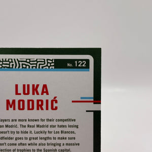 Luka Modric 2023-24 Donruss Soccer Blue Holo /49 #122 Real Madrid FRENLY BRICKS - Open 7 Days